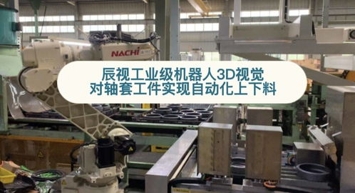 辰视工业级3d视觉对汽车零部件轴套实现自动化上下料作业